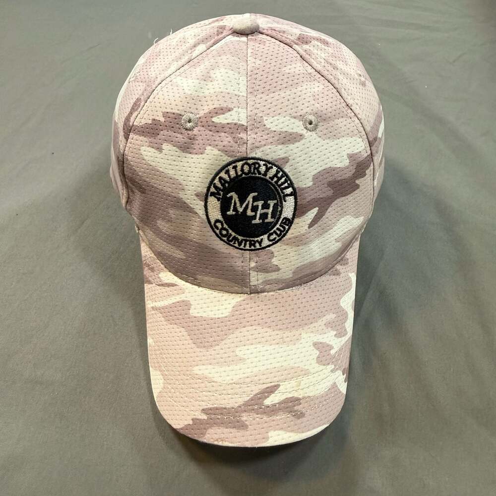 Mallory Hill Country Club MH Camo Performance Mesh Baseball Hat Cap